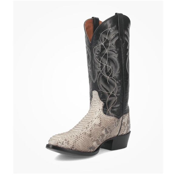 Dan Post Men's Manning Python Leather Boots Size 10 NWOB Exotic Boots Comfort - Picture 5 of 13